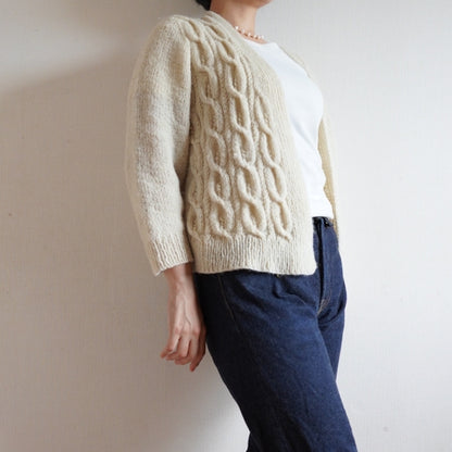 [Pattern] Calla Lily Cardigan - 日本語
