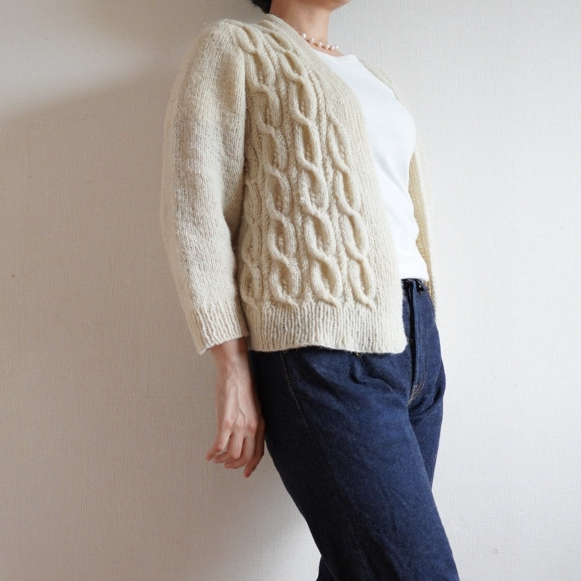[Pattern] Calla Lily Cardigan - 日本語