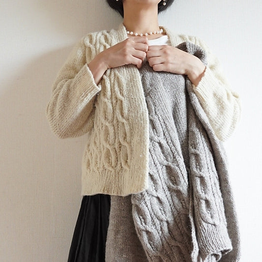 [Pattern] Calla Lily Cardigan - 日本語